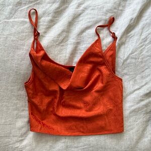 Out from Under - Urban Outfitters Orange Top